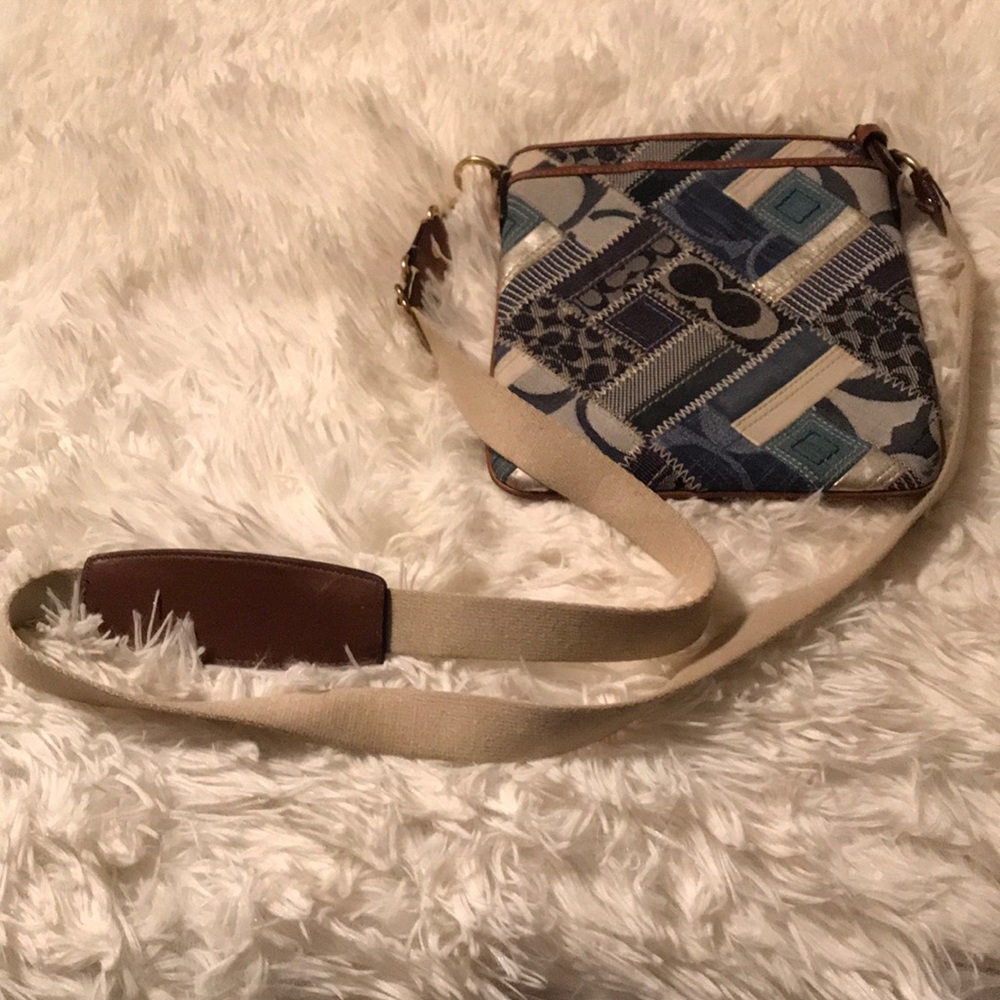 Patchwork Coach Swingpack purse